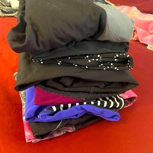 Bundle of (8) Athleta Leggings Size XS Cropped and Full Length